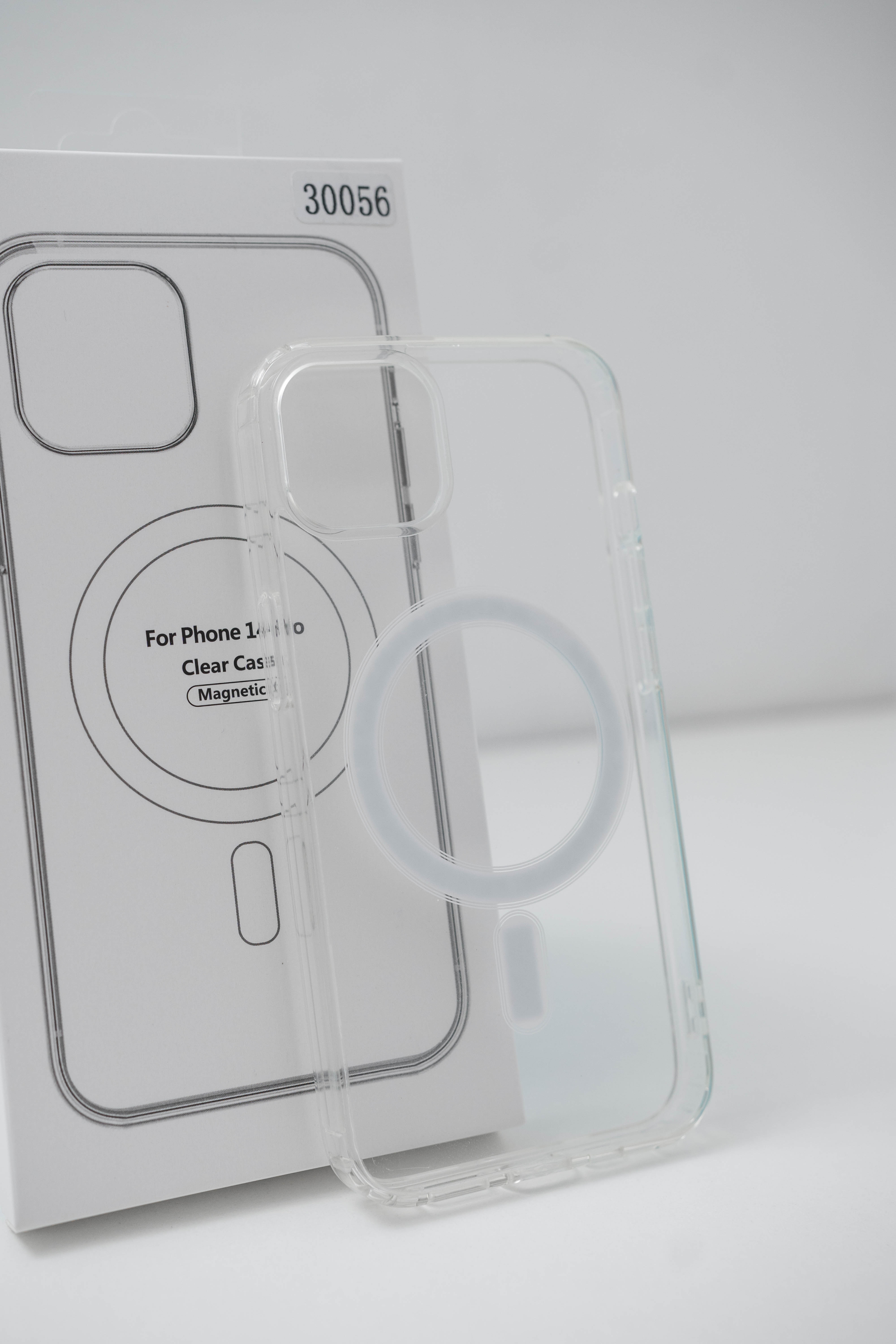 Funda Magsafe Transparente (desde el iPhone 11 al 16 Pro Max)