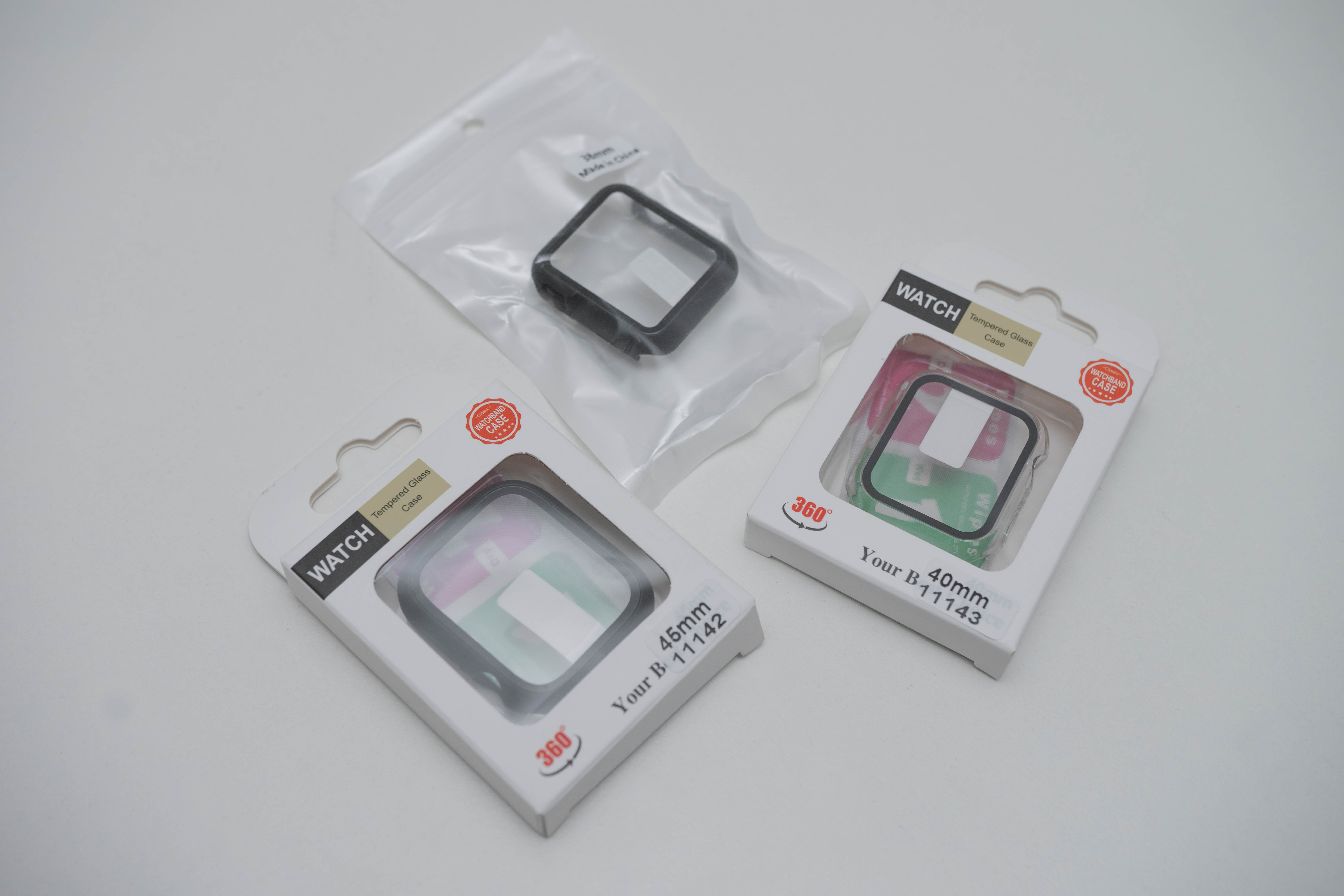 Funda para Apple Watch con templado.